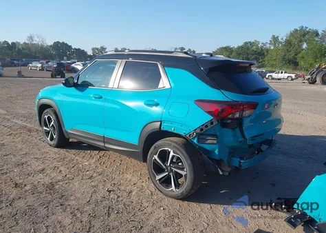 2022 Chevrolet Trailblazer Awd Rs z USA, uszkodzony, nr VIN KL79MUSL5NB043994